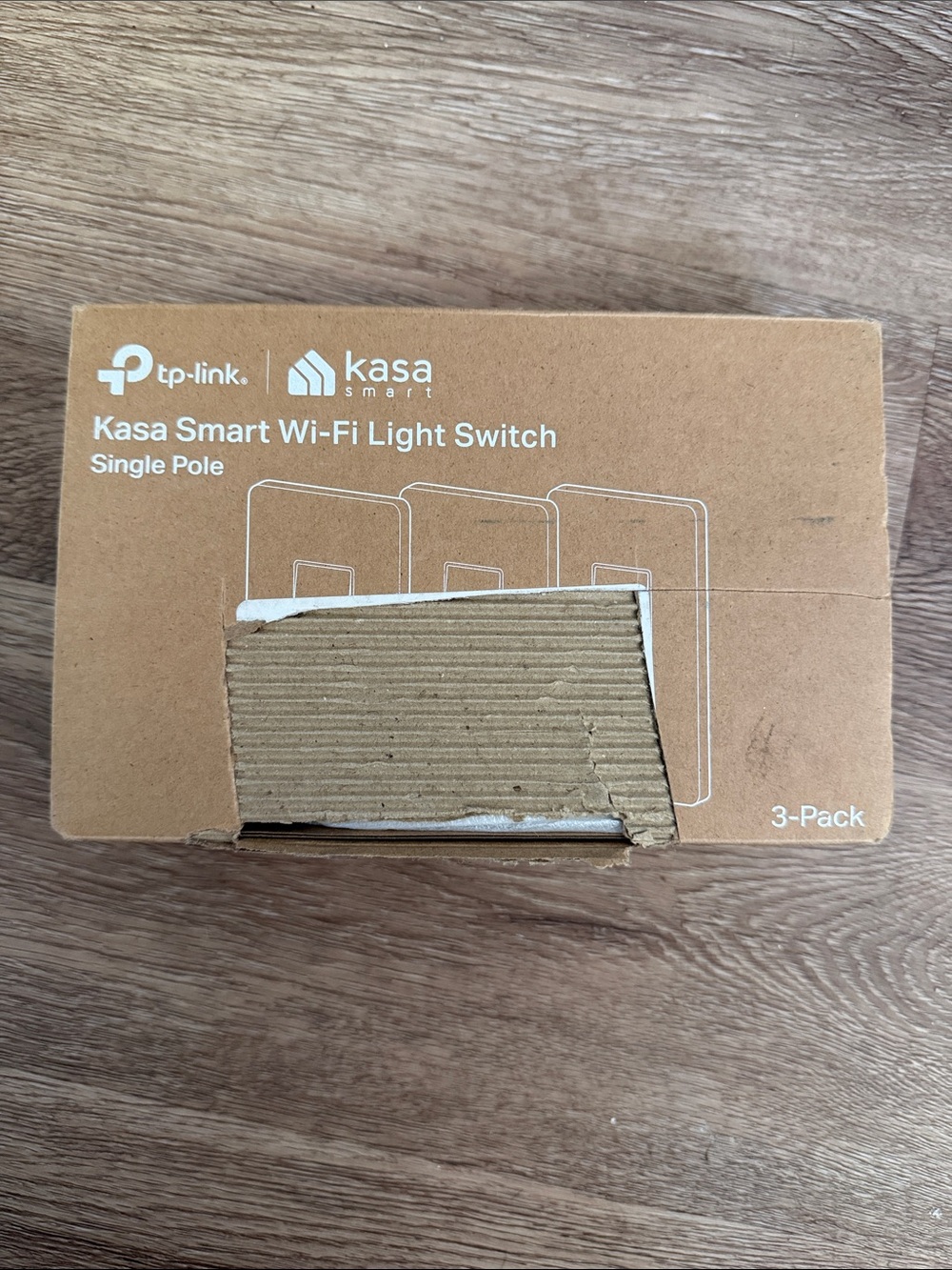 Tp-link Kara Smart Wi-Fi Light Switch Single Pole Set of 3